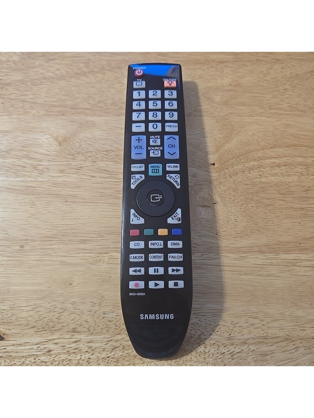 Samsung BN59‑00696A Remote Control – Works with LN40A750, LN46A750, PN50A760 TVs